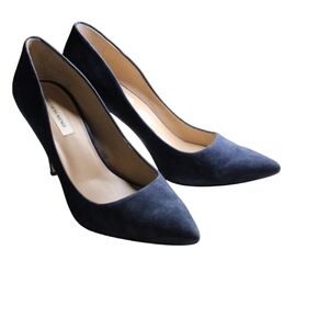 Saks Fifth Ave  Blue Women's Suede Pumps